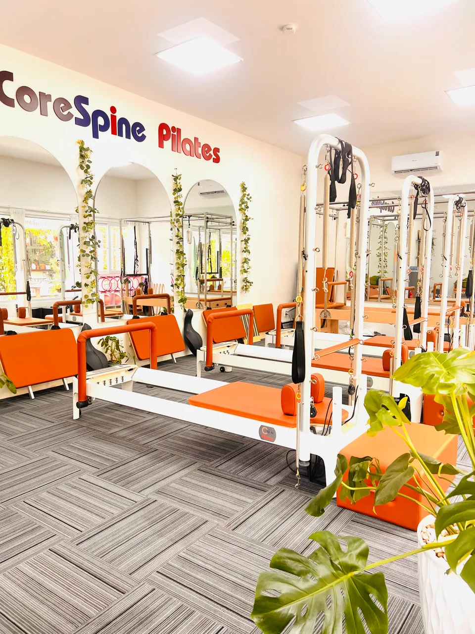 Mat Pilates tại CoreSpine Pilates Thảo Điền